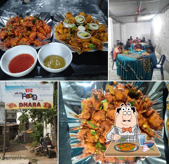 Chicken wings at VFC VICKY FOOD COURT & DHABA