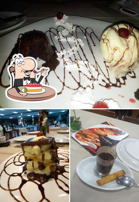 Não esqueça de pedir uma sobremesa no Pizzaria Atlântico Piedade