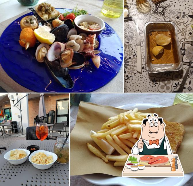 Fish and chips al La Piazzetta - Di Bertaccini Monica & C. Sas