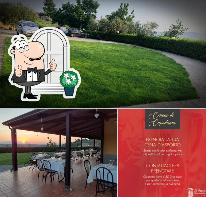 Puoi goderti l'aria fresca dal dehors di Il pozzo - Ristorante Pizzeria