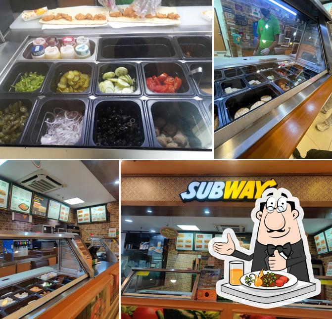 Food at Subway Yamuna Expressway