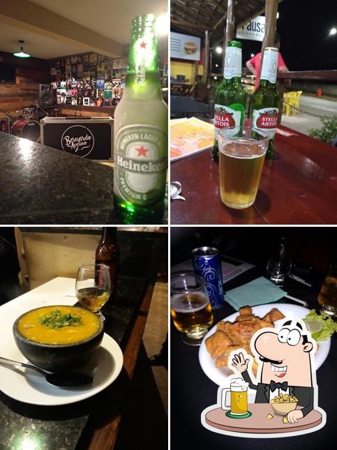 Você pode tomar um copo de cerveja leve ou escura