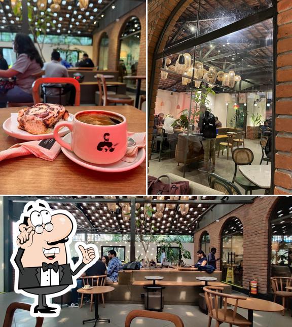 The interior of Third Wave Coffee