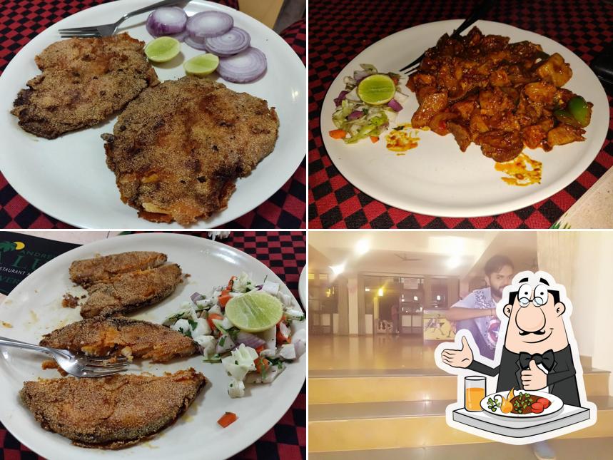 Food at Alua Verna Wedding hall in Goa