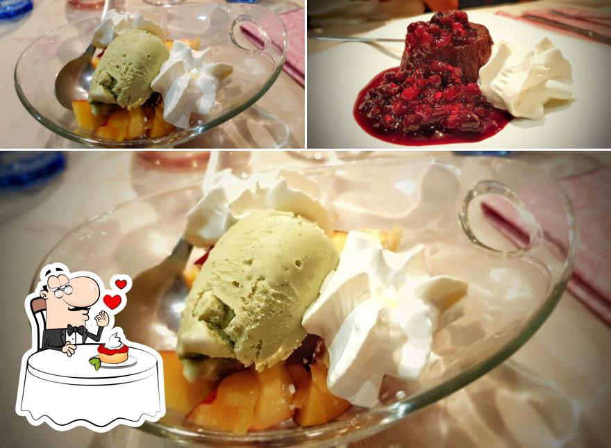 Bar Trattoria Miramonti serve un'ampia varietà di dessert