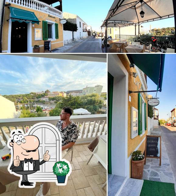 Goditi la vista dagli esterni di Ristorante La Calanca Stintino