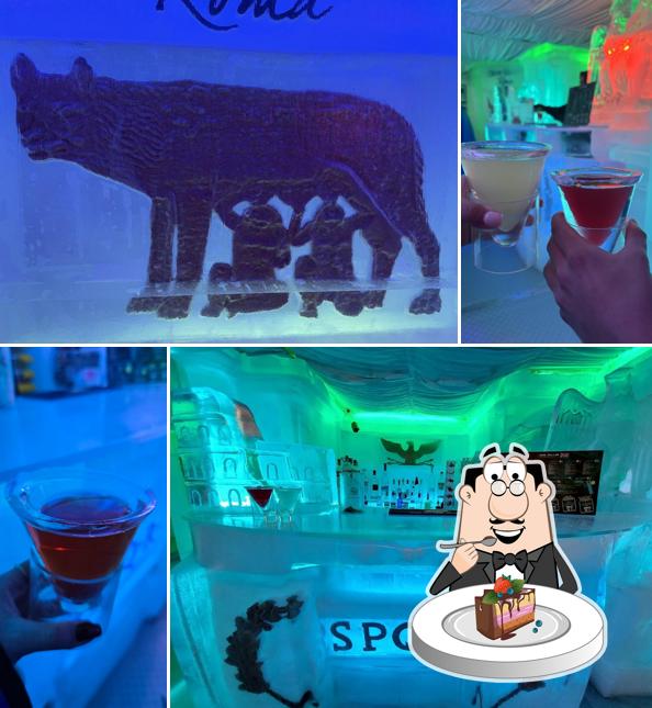 Gâteau au chocolat à Ice Club Roma