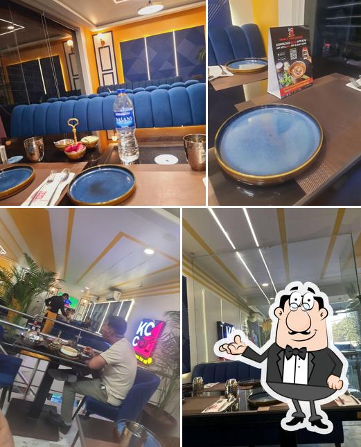 The interior of Kebabs & Curries Company