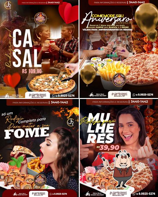 Platos en Vila do Espeto