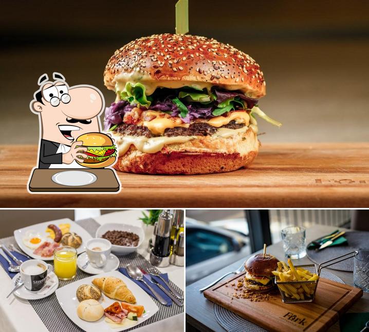 Prenditi un hamburger a Hotel Royal Airport