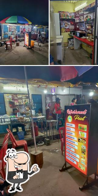 The exterior of Refreshment Point