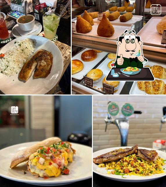 Ceviche em Café Creme