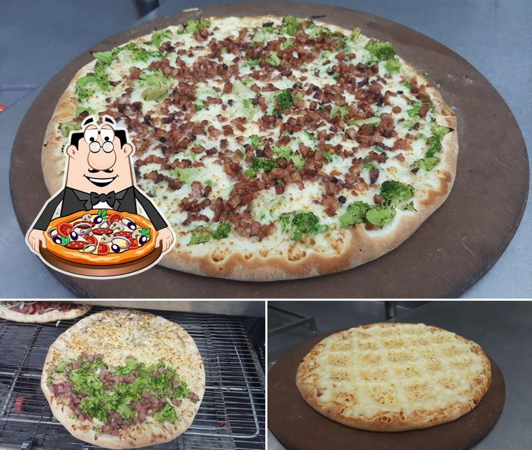 No Pizzaria Dellanotte - Jd Rosemary, você pode conseguir pizza