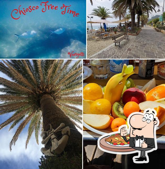 Chiosco Free Time offre un menu per gli amanti del pesce