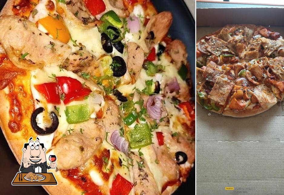 Try out pizza at The conti kitchen