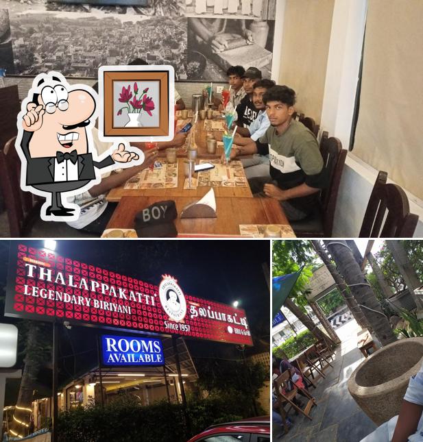 Check out how Dindigul Thalappakatti Restaurant looks inside