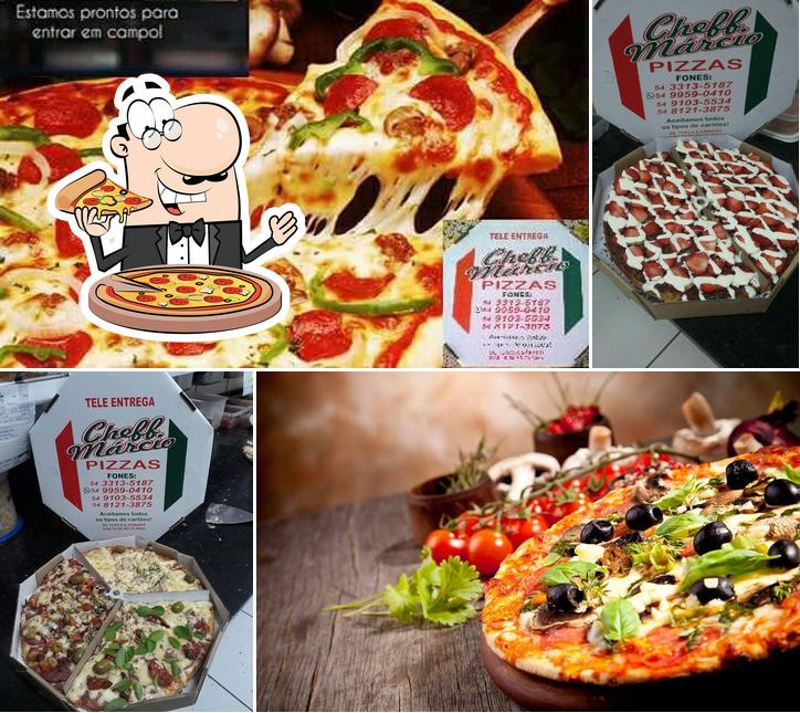 No Cheff Márcio, você pode provar pizza