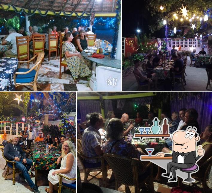 The interior of Rosario's Inn (CROWN & ANCHOR) Multicuisine Bar & Restaurant