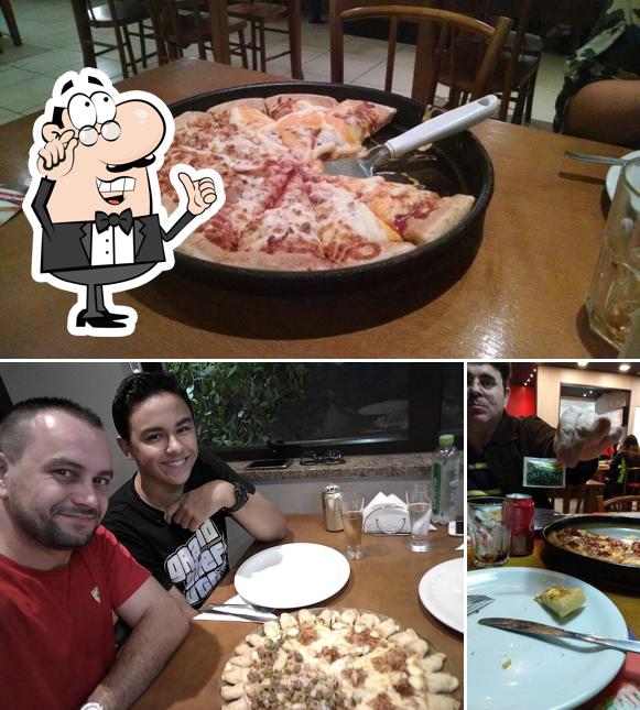 O interior do Pizza Hut