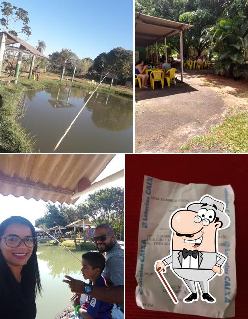 Veja imagens do exterior do Pesquepague restaurante aquárius