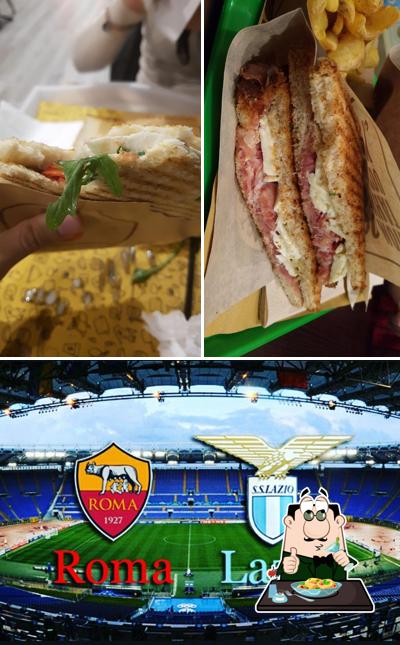 Tra le diverse cose da Toastamore si possono trovare la cibo e esterno