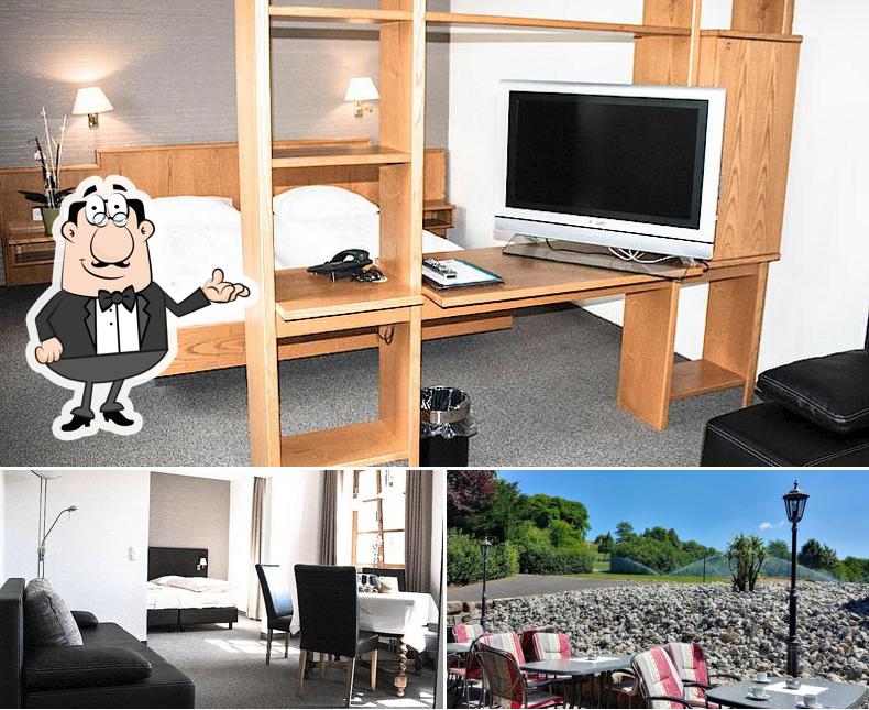 Installez-vous à l'une des tables de Landhotel Geiselwind