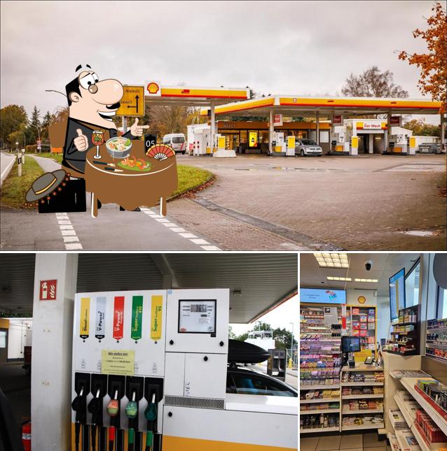 Shell se distingue par sa nourriture et extérieur