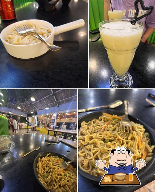 Clam chowder at Smilo Ice Cream Parlour n Cafe