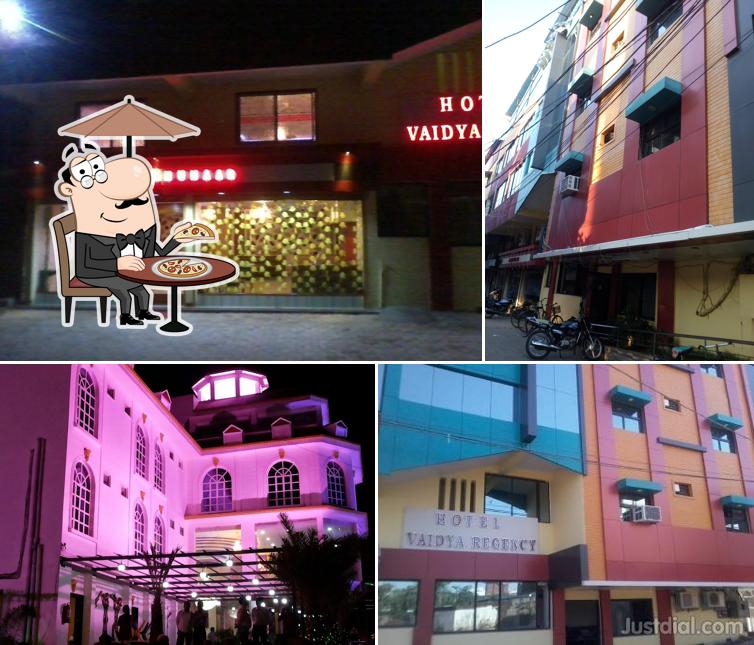 The exterior of HOTEL VAIDYA REGENCY & MANUHAR RESTAURANT