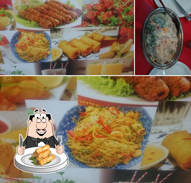 Spring rolls at Cusine Riders (Kharar)