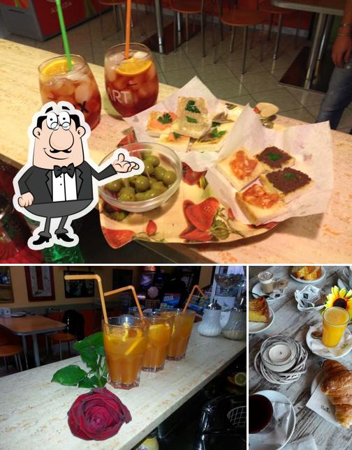 Tra le diverse cose da Cristian Bar si possono trovare la interni e cibo