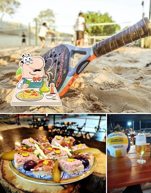 Platos en Tasca Beach Club