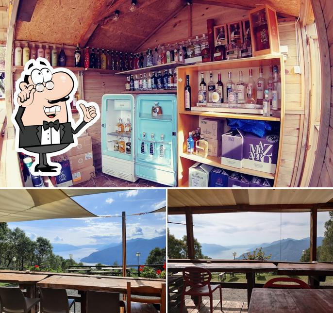 Siediti a un tavolo di Ristoro Lago Delio