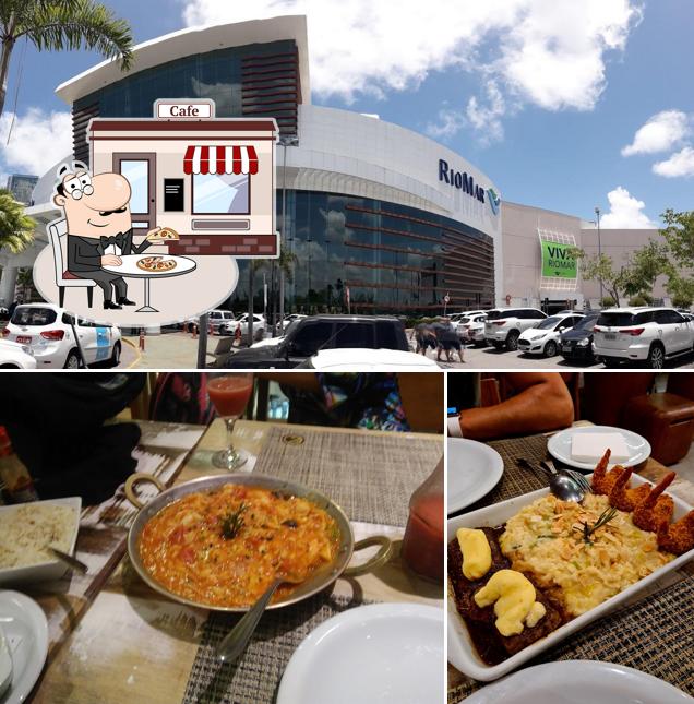 O exterior do Restaurante Camarada Camarão