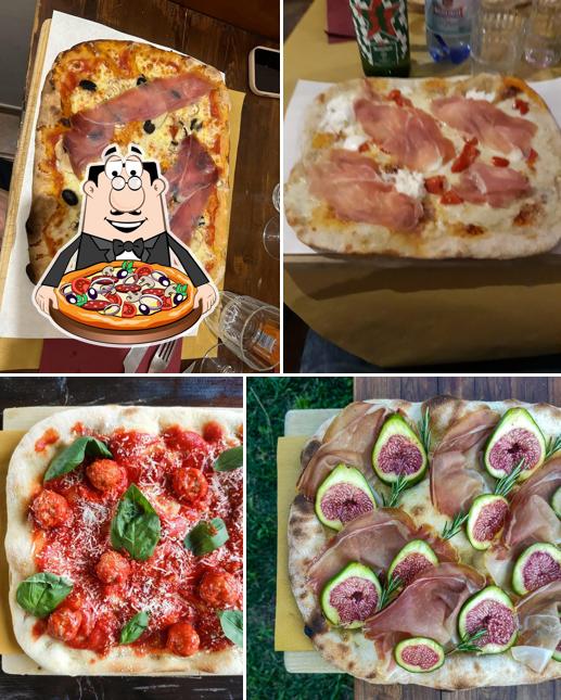 Scegli tra le molte varianti di pizza