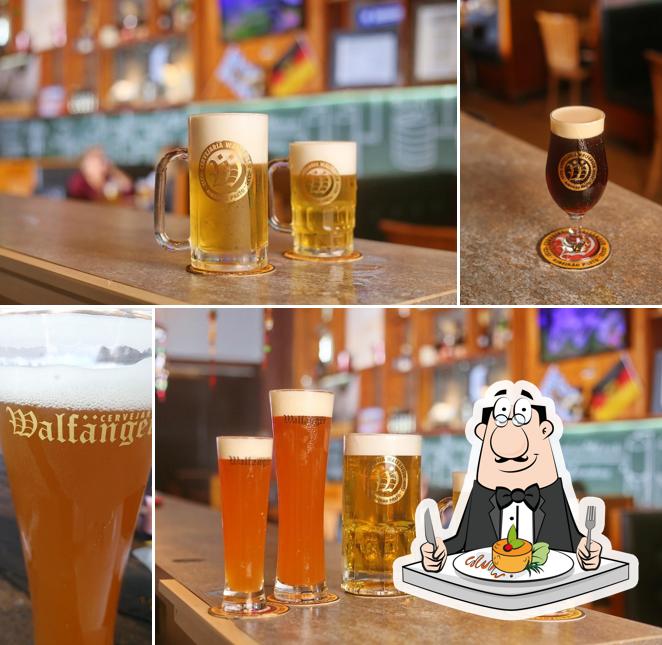 Mousse de chocolate em Cervejaria Walfänger