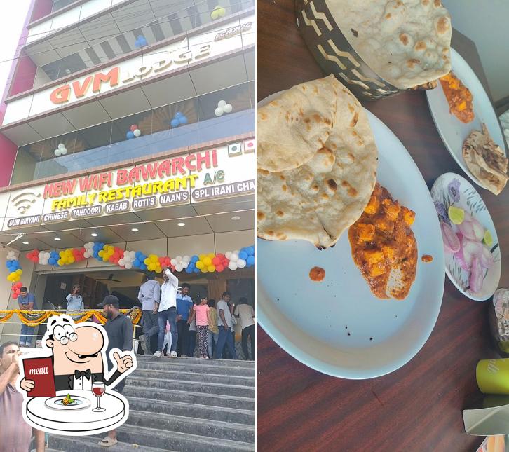 Meals at NEW WIFI BAWARCHI A/C FAMILY RESTAURANT
