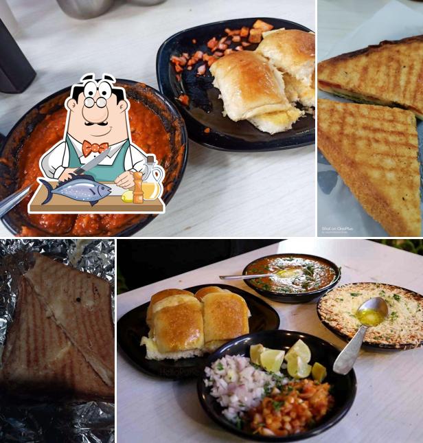 Grilled salmon at Relax Pure Veg