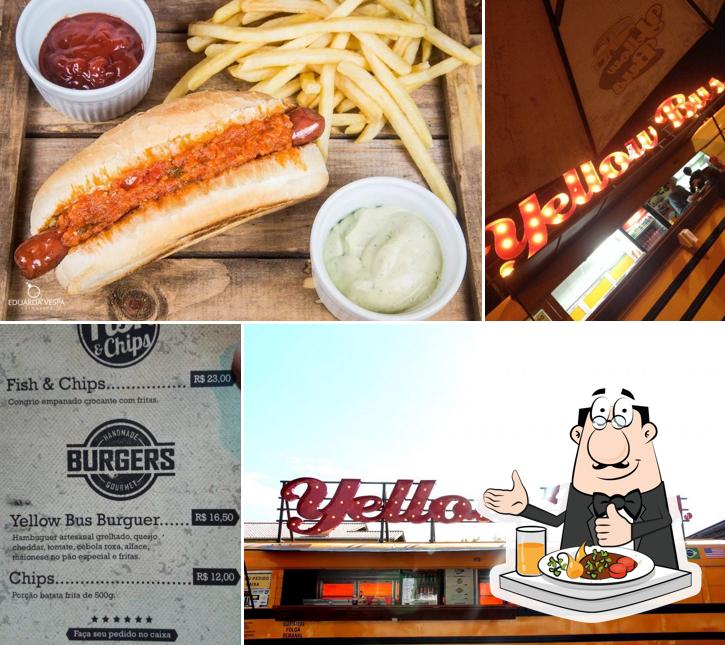 Platos en Yellow Bus Land