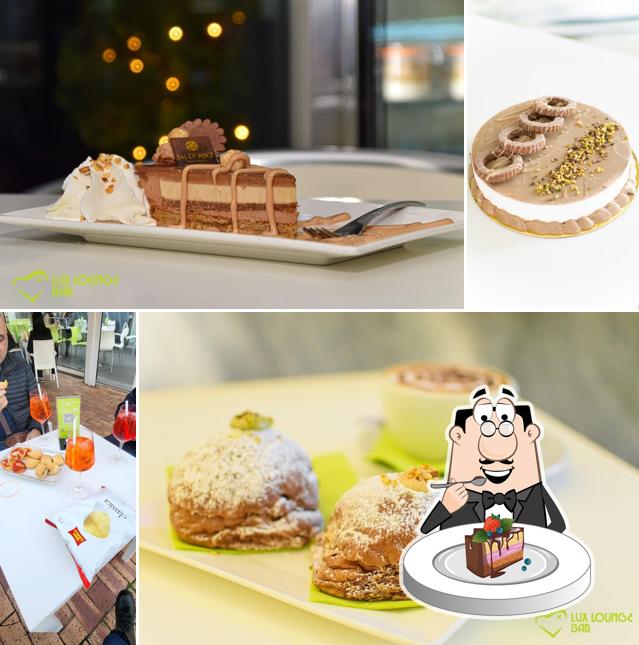 Torta al cioccolato al Lux Lounge Bar