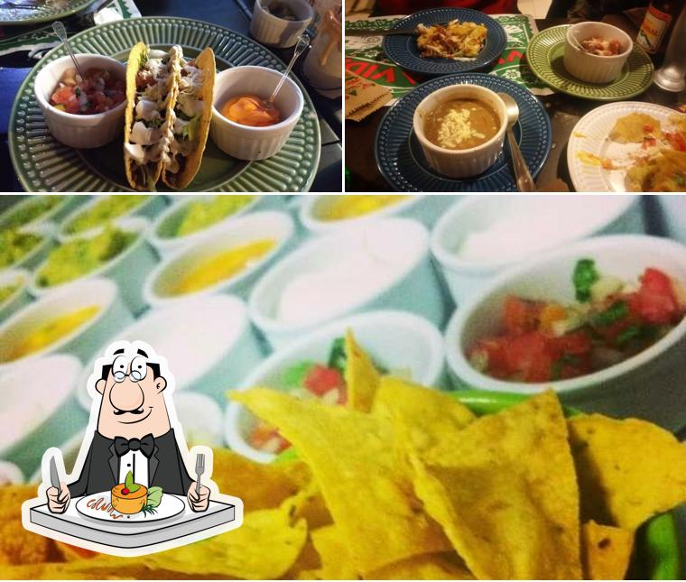 Comida em Los Bigotes de Frida