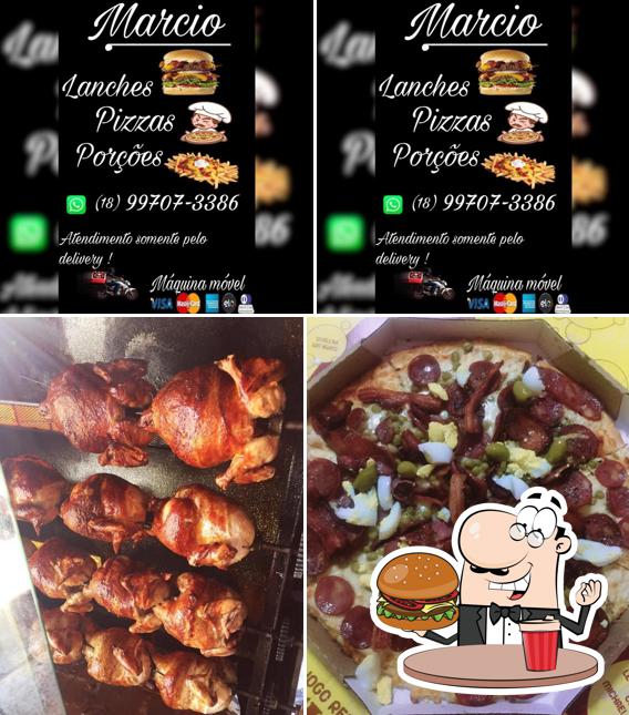 Os hambúrgueres do Márcio Lanches irão saciar diferentes gostos