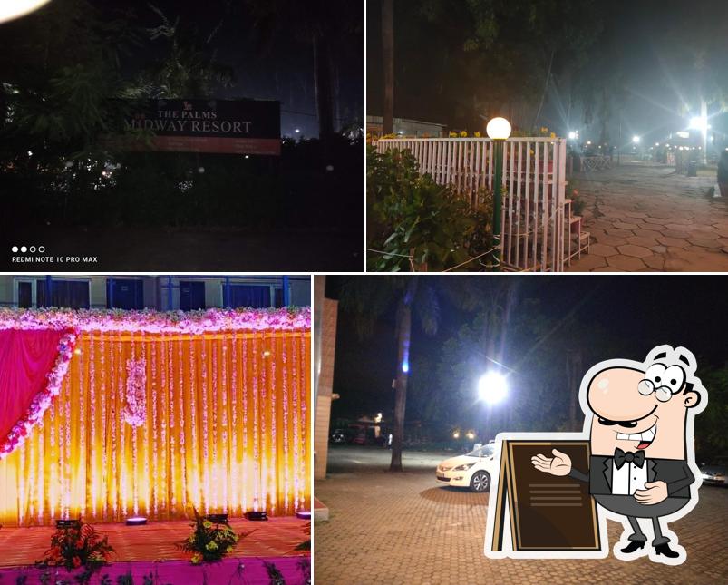 The outside area is an important feature of Midway Resort Lounge & Bar