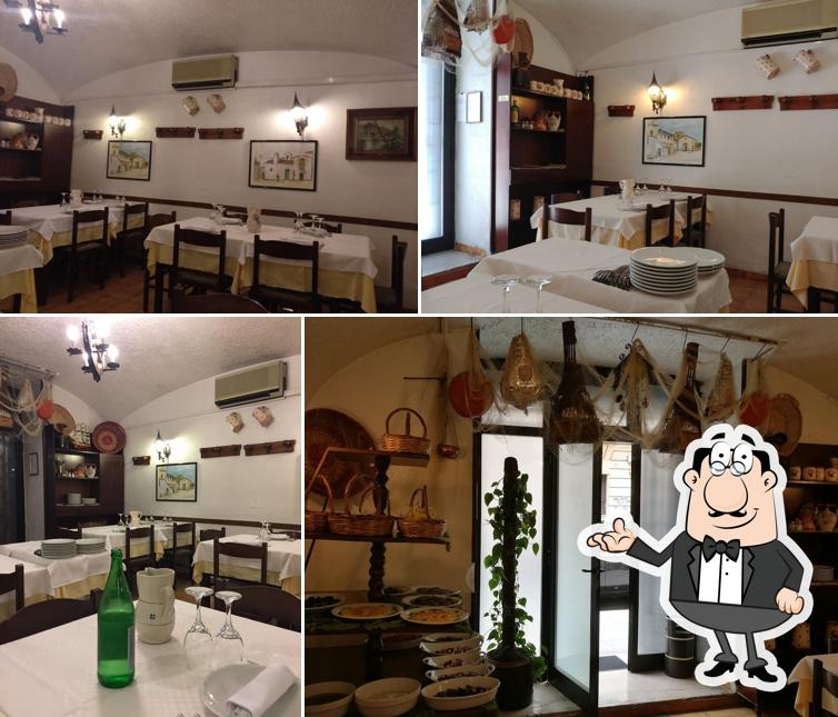 Gli interni di Il Refugio Restaurante