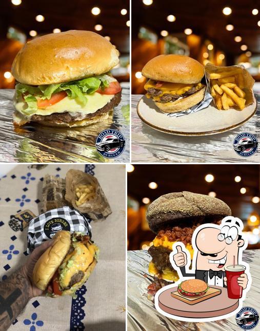 Consiga um hambúrguer no Road Trip Burguer