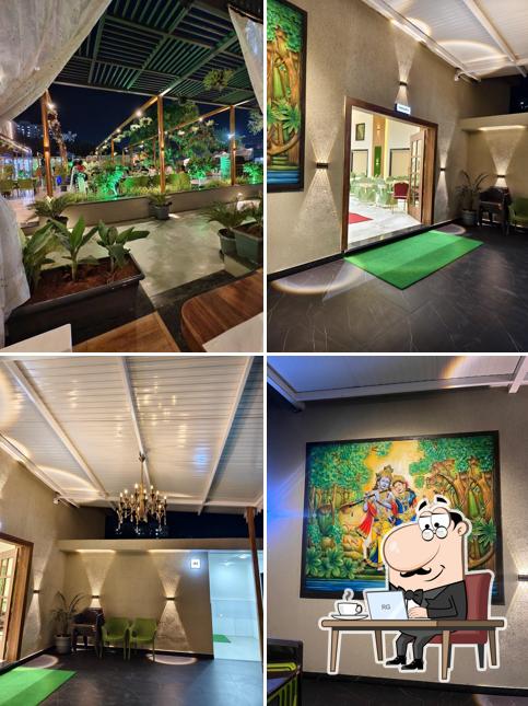 The interior of Farm Paradise Restaurant & Bar