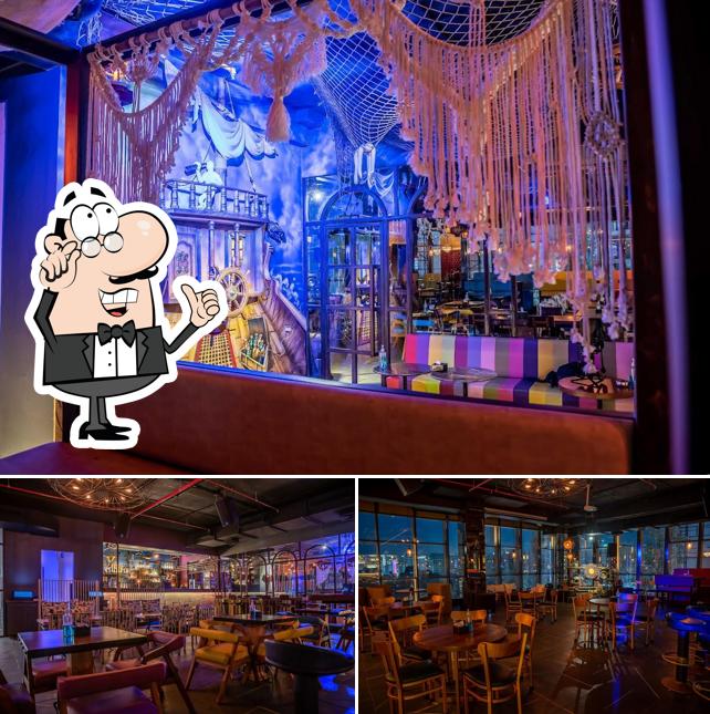 The interior of Local Gastro Bar Hinjawadi