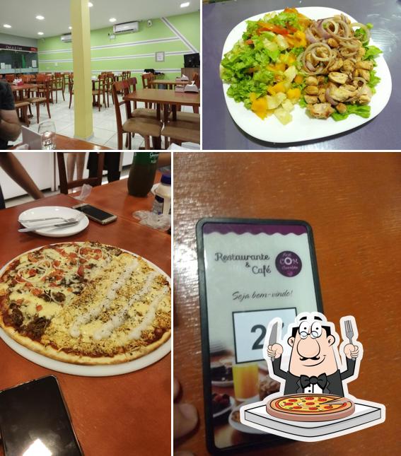 Peça pizza no Açaí com Chocolate Restaurante & Café