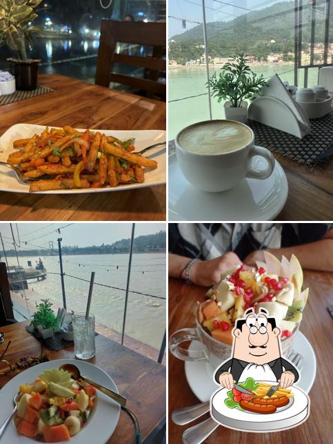 Ceviche at KAAFE, The widest Ganga view Cafe