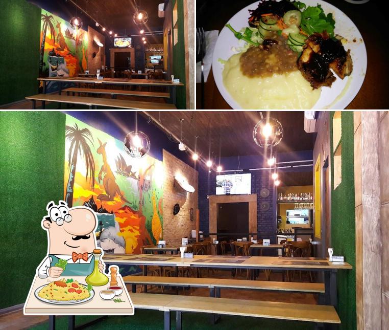 Platos en Hooroo - Burger & Beer